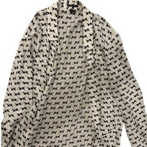 NWOT Silk theory button down shirt - sz L